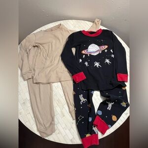 100% Cotton Kids Pajamas Two Set Bundle - size 4T